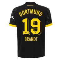 Fotbalové Dres Borussia Dortmund Julian Brandt #19 Venkovní 2023-24 Krátký Rukáv